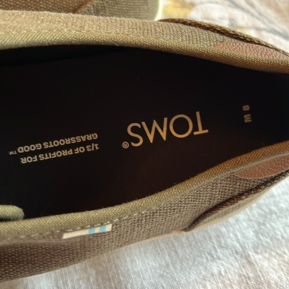 TOMS Men’s Carlo shoes size 8 - Picture 5 of 6